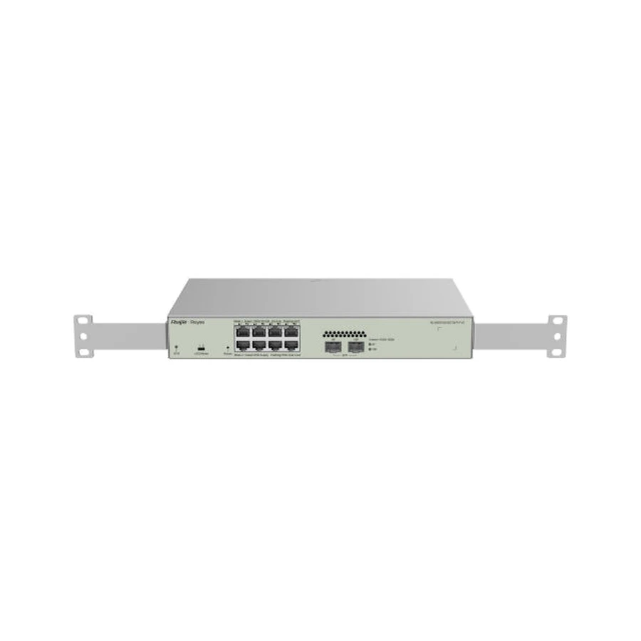 Ruijie Networks RG-NBS3100-8GT2SFP network switch Managed L2 Gigabit Ethernet (10/100/1000) Black