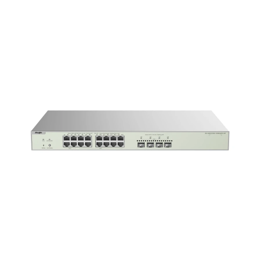 Ruijie Networks RG-NBS3300-16MG4XS-HP network switch Managed L2+ Power over Ethernet (PoE) Grey