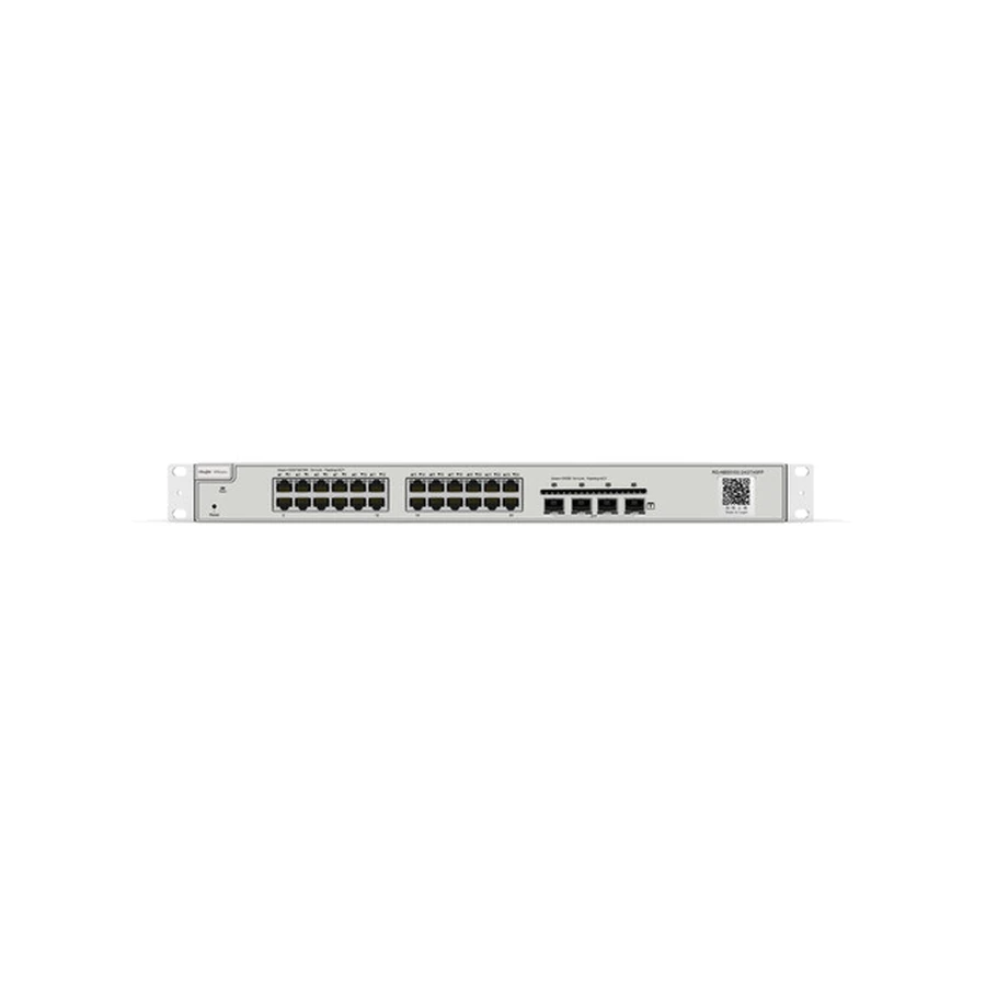 Ruijie Networks RG-NBS5100-24GT4SFP-P network switch Managed L3 Gigabit Ethernet (10/100/1000) Black
